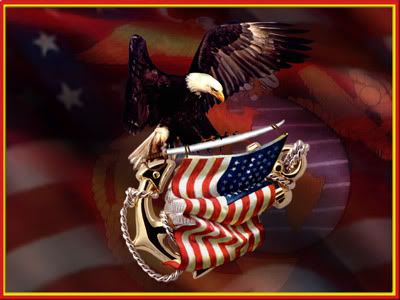 Eagle Carrying Globe and Ancor wrapped in flag Pictures, Images and Photos