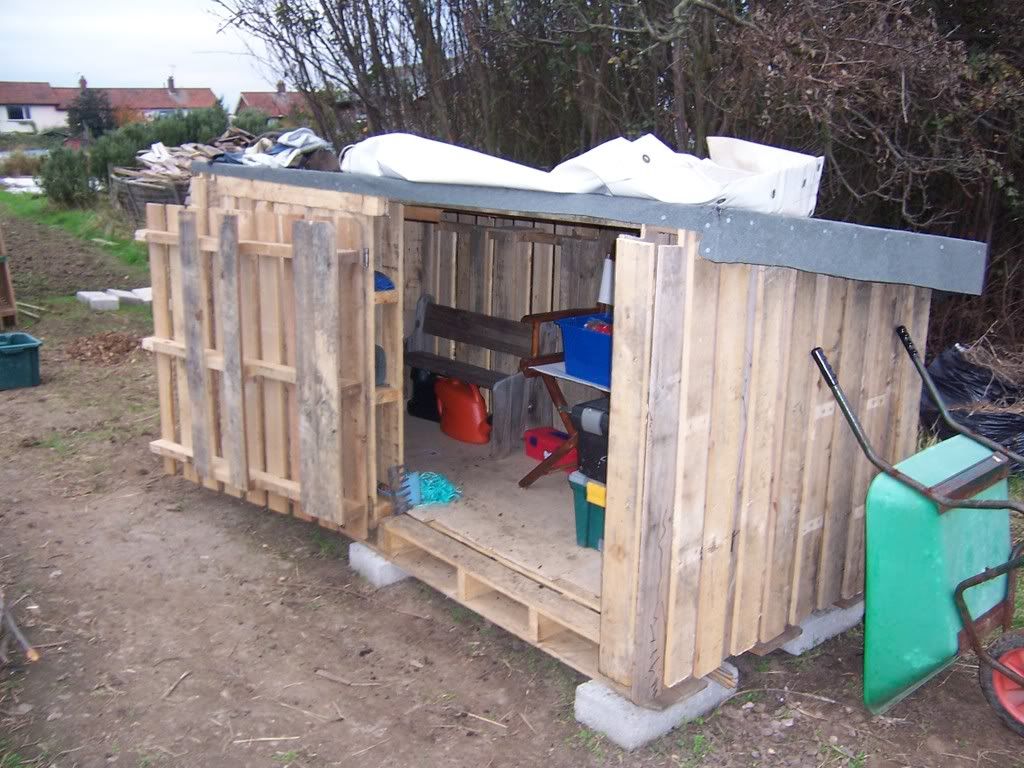 Plans for Shed Out of Pallets
