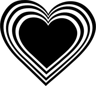 Black Wallpaper on Clip Art Black And White Heart Png Picture By Mzrecee   Photobucket