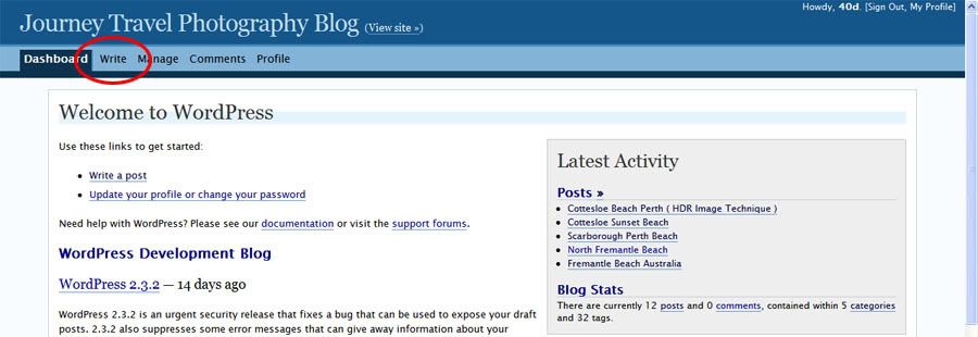IndoBlitz how to post in wordpress
