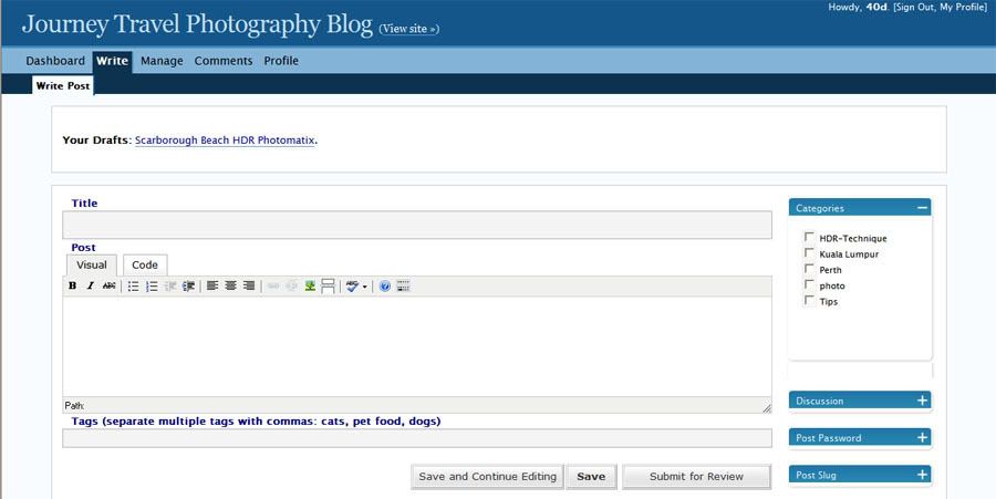 IndoBlitz how to post in wordpress
