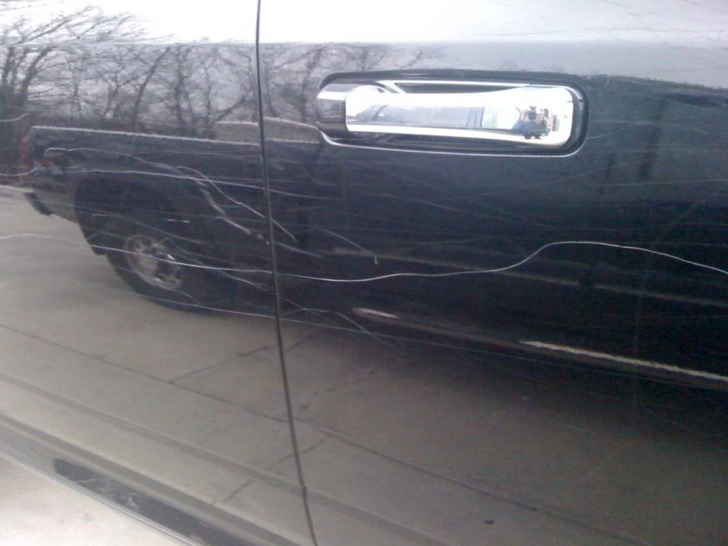 dang tree branch scratches!!! Dodge Cummins Diesel Forum