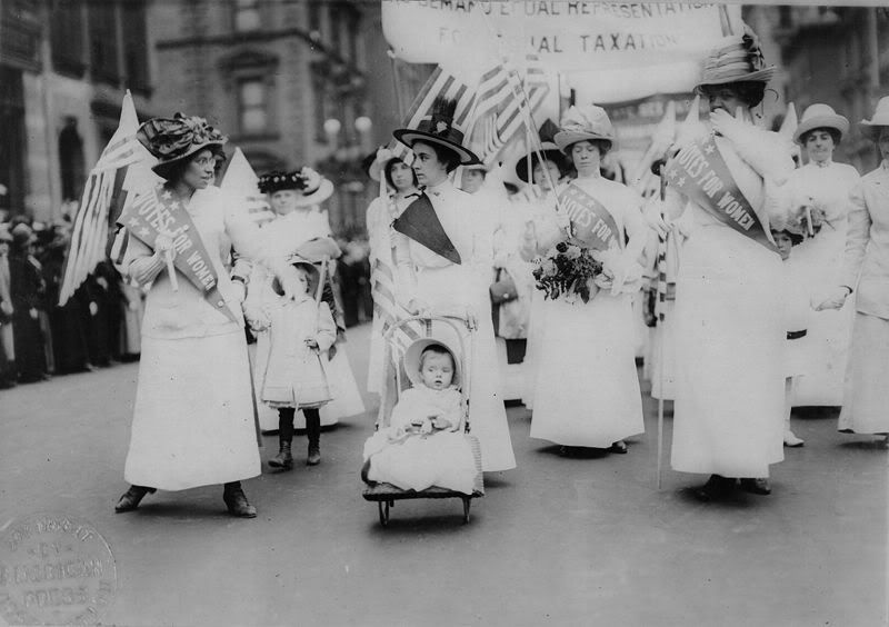 Women's Suffrage Parade NYC 1912 Pictures, Images and Photos