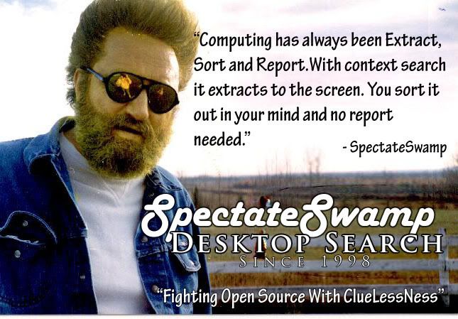 Spectate Swamp Desktop Search - All You'll Never Need