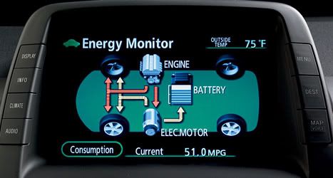 2009 toyota prius energy monitor #7