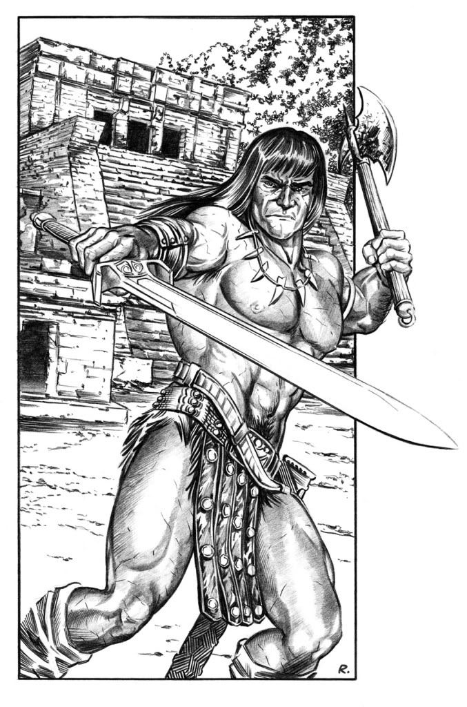 Graeme Neil Reid,Illustration,Conan