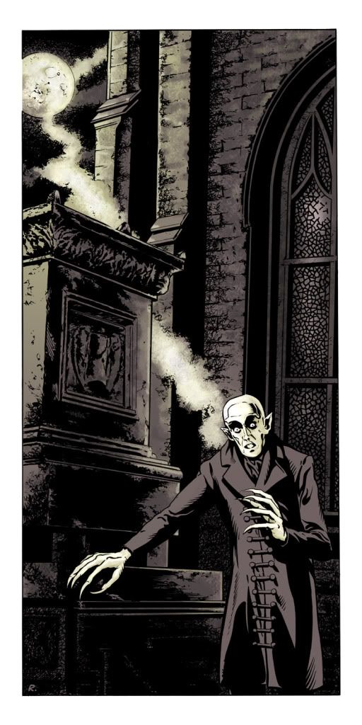 Ilustration,Nosferatu,Graeme Neil Reid