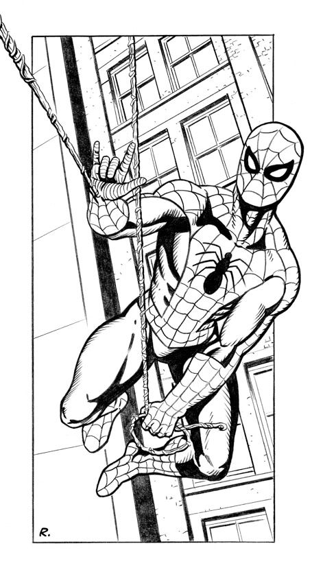 Spider-man,illustration,Graeme Neil Reid,Comic