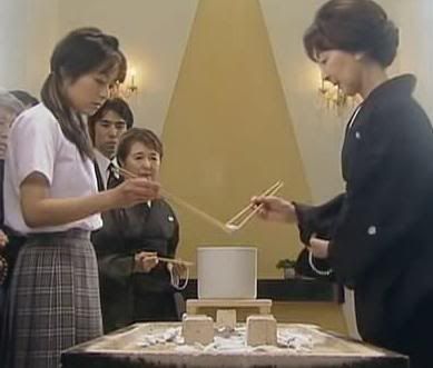 Japanese bone picking ritual post cremation