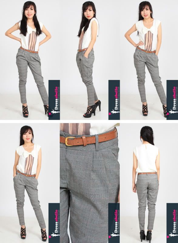 Checkered Pants