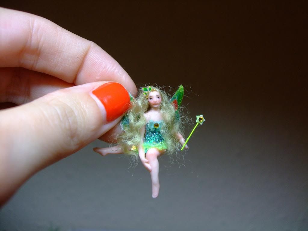 tiny fairy figurine