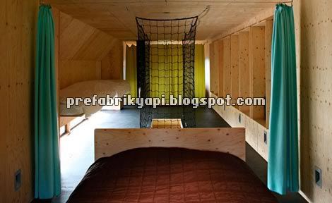 ahşap ev, modern kır evi, ahşap prefabrik, Cabin by Lode Architects