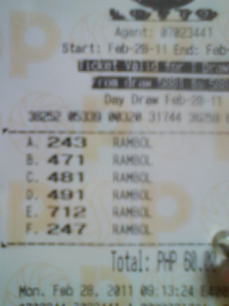 swertres fanatics lotto pcso result