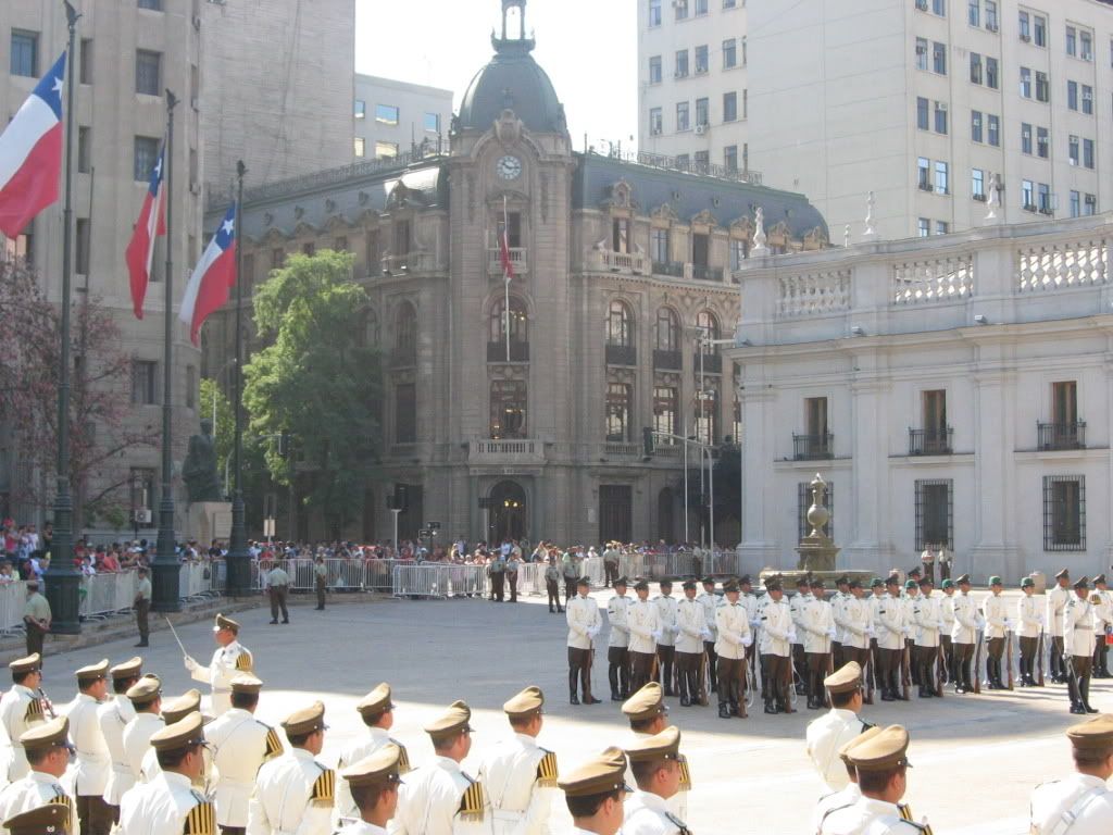 Palacio Moneda in Santiago