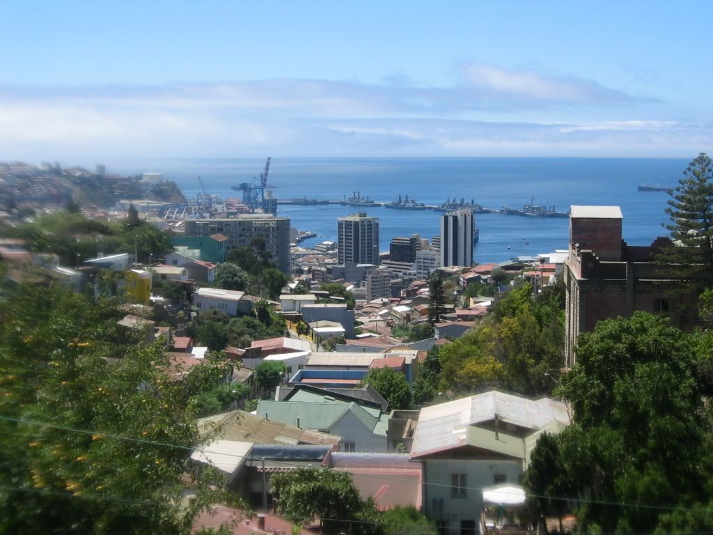 View of Valparaiso from Neruda's House, La Sebastiana