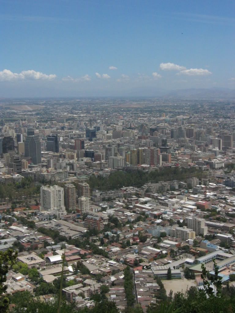 Santiago from San Cristobal Hill