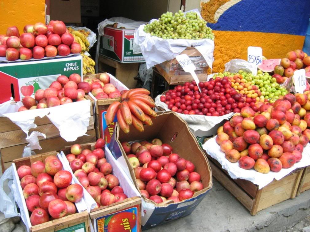 Fruits in La Paz