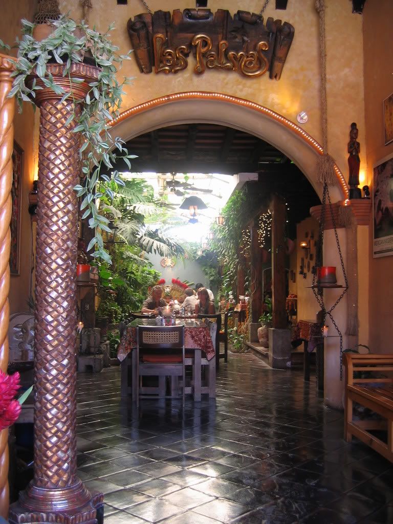 Interior of colonial buildings