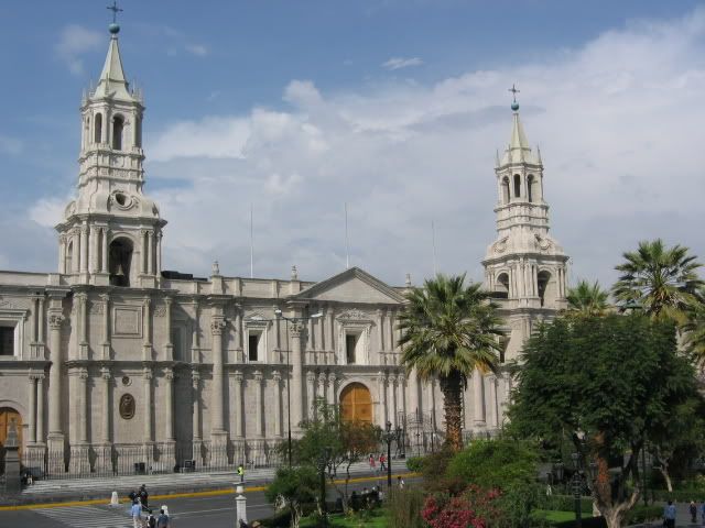 Cathedral and Plaza de Armas, Arequipa