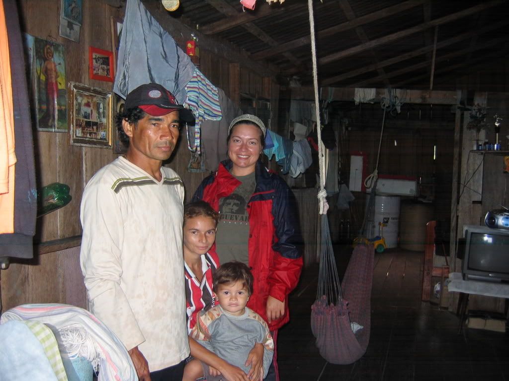 Family Visit in Amazon