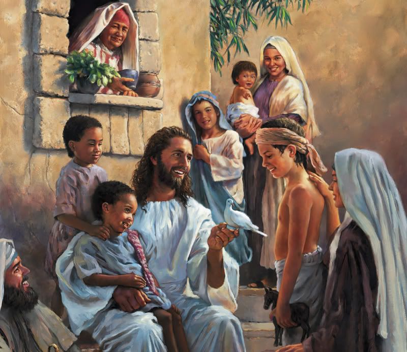 jesus and children Pictures, Images and Photos