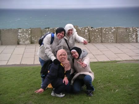 Cliff of Moher, Galway Me with Nawar, Jannah and Abby