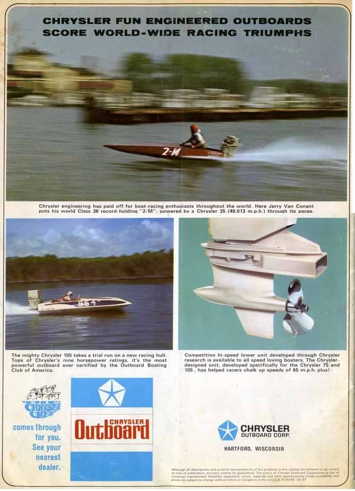 Chrysler outboards history #5