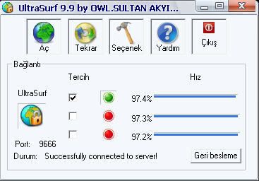 ultrasurf ile yasak sitelere girmek ultrasurf 8 9 u sisteminize ...
