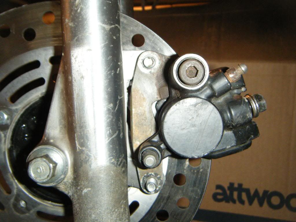 Project Disc Brake conversion XR80/100 XR/CRF 80200 ThumperTalk