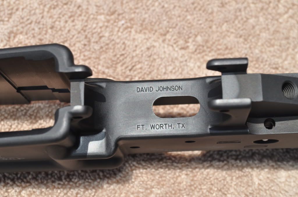 Ident Markings SBR engraving