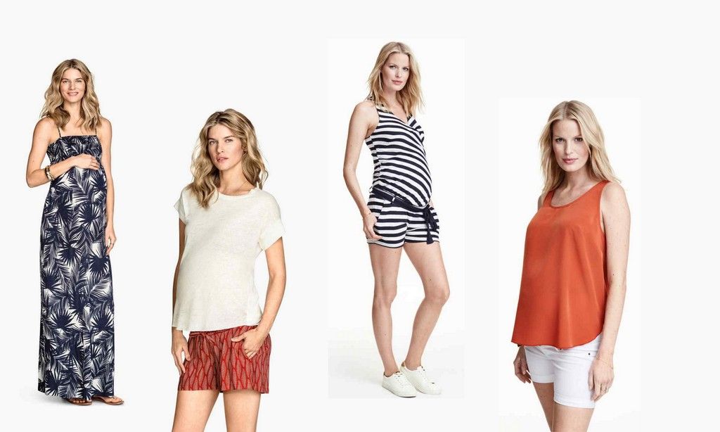 ropa premama bonita y barata para verano h&m
