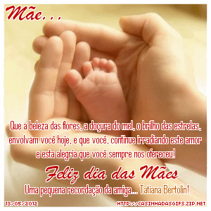 Feliz dia das Mães!