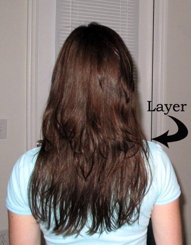 Should I get some layers cut between the top layer and the bottom of my hair 