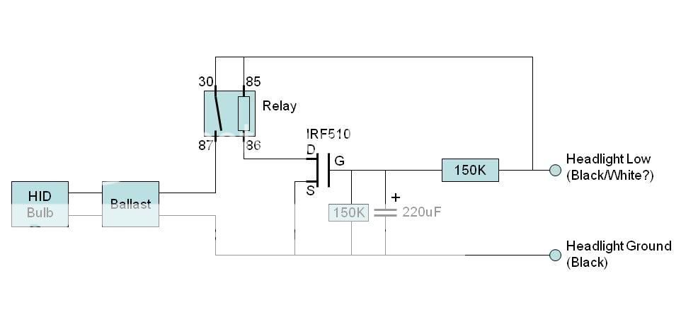 Hid Relay Harness Buzz Solution