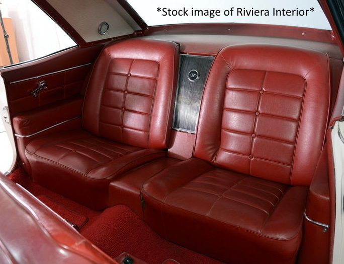 Details Zu 1964 Buick Riviera Rear Bucket Seat Cover