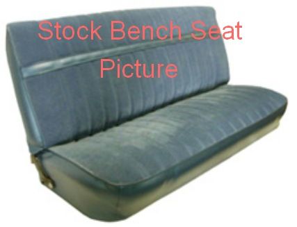 1980 Chevrolet Truck Custom Hobnail Cloth Bench Seat Cover Ebay
