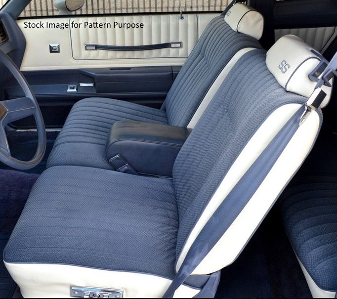 1983 chevrolet monte carlo ss 55 45 bench seat with armrest seat cover ebay details about 1983 chevrolet monte carlo ss 55 45 bench seat with armrest seat cover