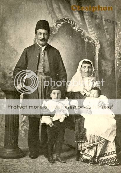 Joseph Knanishu and His Wife, Sarah, in Persian Costume