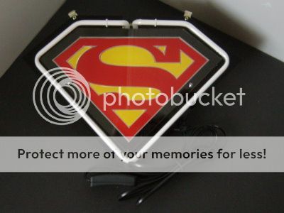 SD023B Superman Hero Display Neon Light Sign  