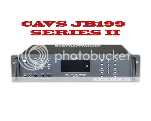 CAVS JB199 JB 199 PREMIER DUAL SCREEN COMPUTER KARAOKE  